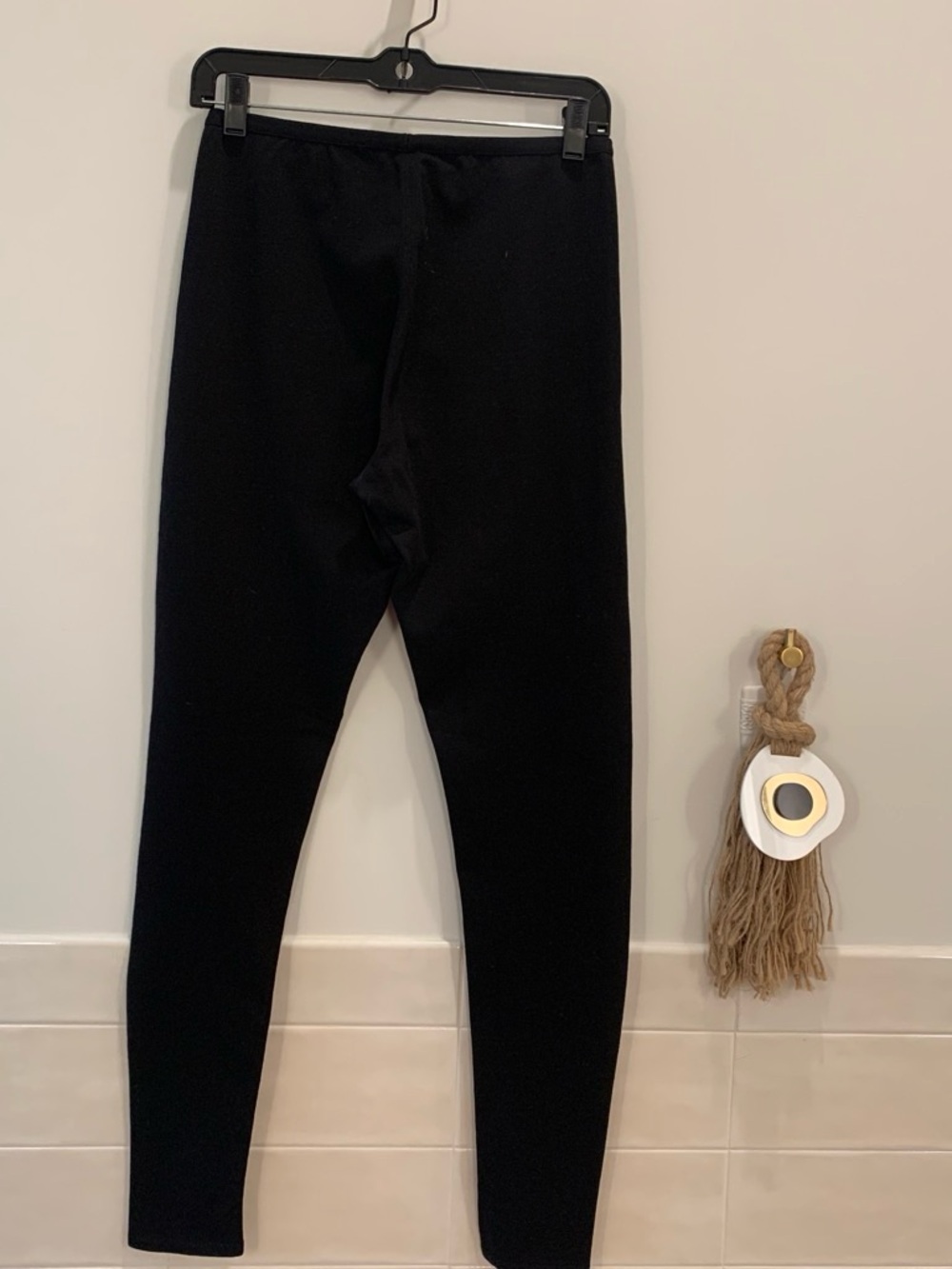 Alaïa Black Knit Legging